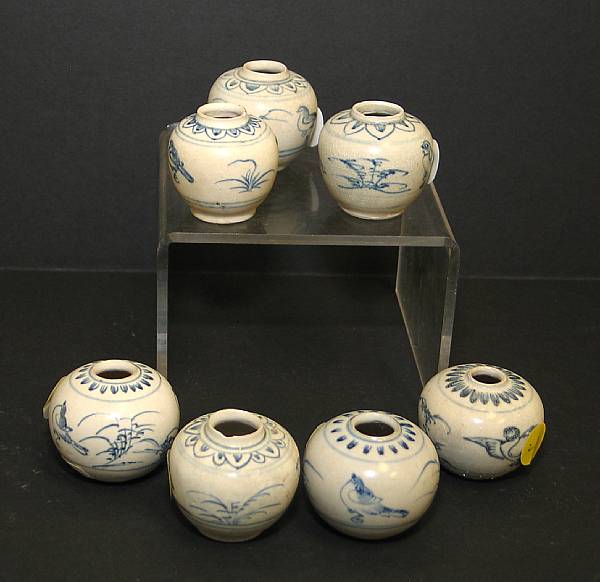 Appraisal: Four cardboard boxes containing ceramics from the Hoi An Hoard