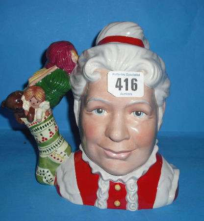 Appraisal: Royal Doulton large Character Jug Mrs Claus D limited edition