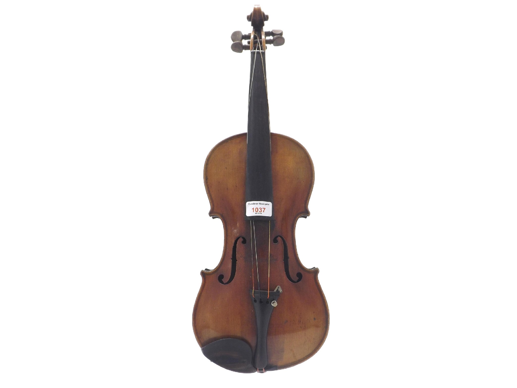 Appraisal: German violin circa cm