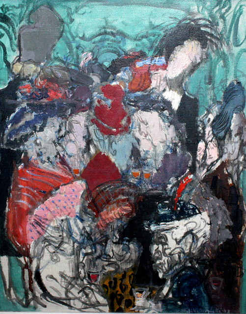 Appraisal: Feliks Topolski British - 'Society Ladies' signed and dated lower