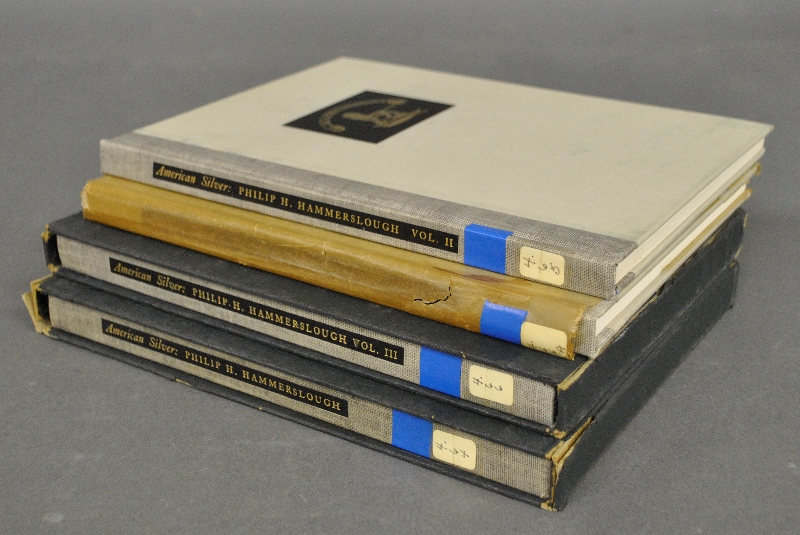 Appraisal: - Books volumes Hammerslough Philip American Silver each is a