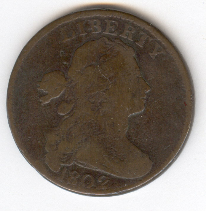 Appraisal: U S DRAPED BUST CENT Estate coin