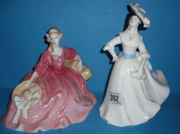 Appraisal: Royal Doulton Figures Margaret HN and Elyse HN