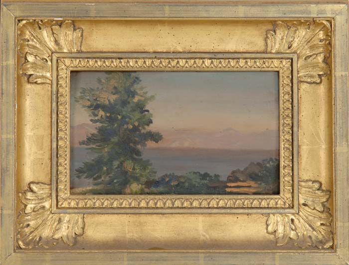 Appraisal: ARTHUR BOWEN DAVIES American - LAKE TAHOE Unsigned oil on