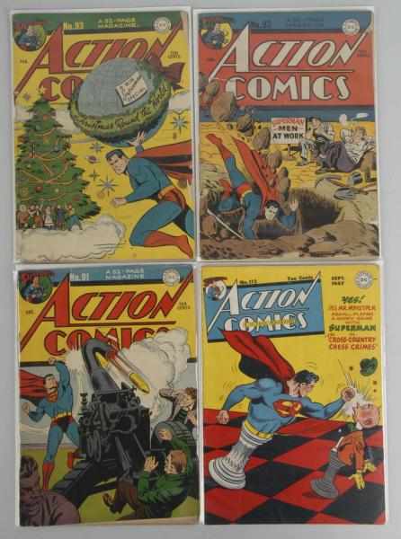 Appraisal: Lot of s Action Comics Description This lot includes issues