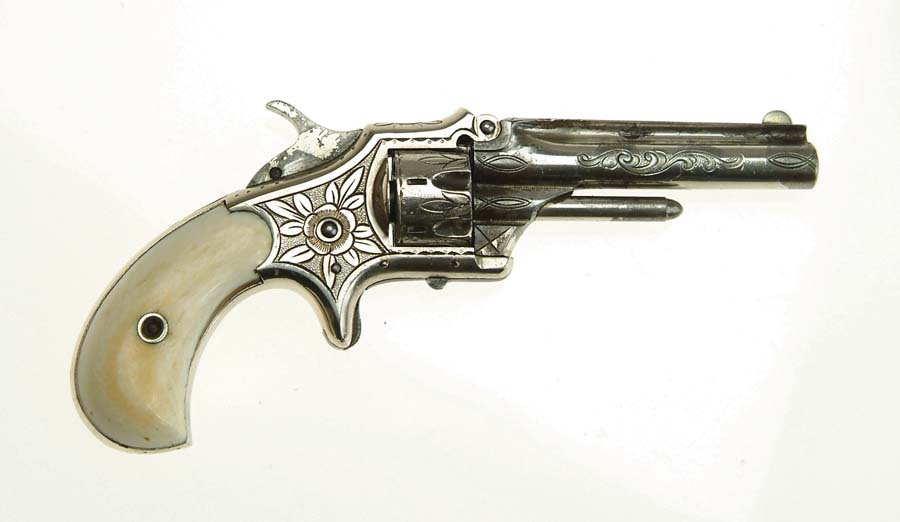 Appraisal: DERINGER SPUR TRIGGER REVOLVER Cal Short SN Very closely resembles