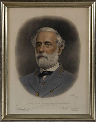 Appraisal: WALTER A B PORTRAITS OF ROBERT E LEE AND STONEWALL