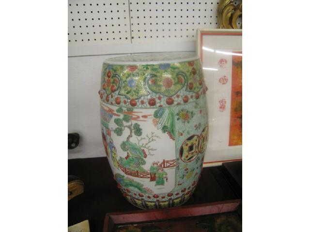 Appraisal: Chinese Porcelain Garden Seat