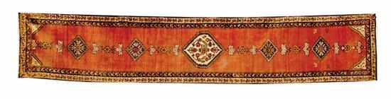 Appraisal: Antique Persian Farahan runner circa ' '' x ' ''