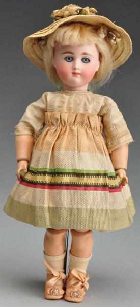 Appraisal: Kestner Closed-Mouth Child Doll Description German bisque socket head incised