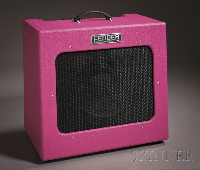 Appraisal: American Amplifier Fender Musical Instrument Corporation Scottsdale Model Pinkburst Bassman