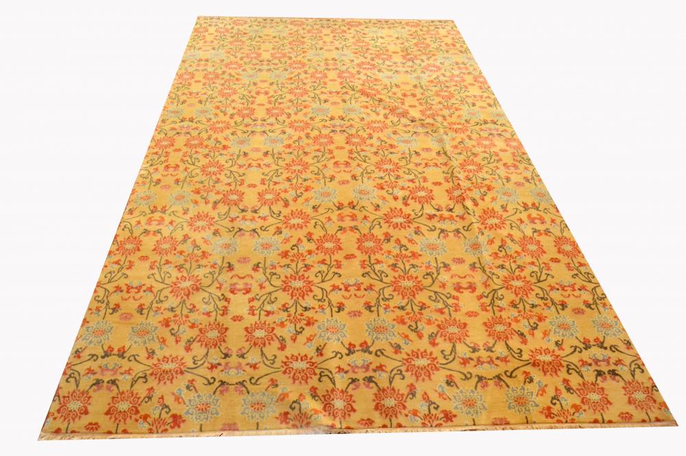 Appraisal: A LARGE CONTEMPORARY DESIGN BEHRUZ STUDIO CUSTOM PERSIAN RUG THE