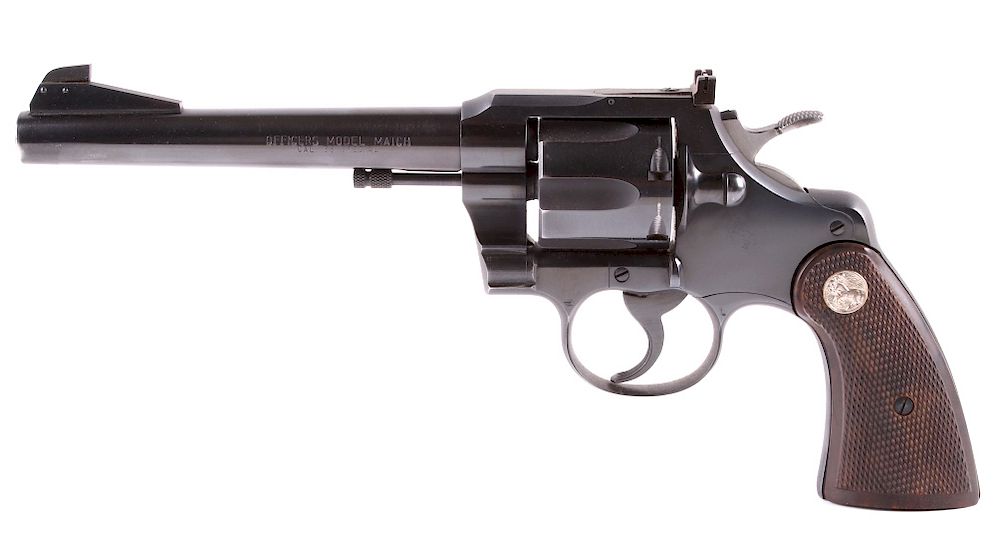 Appraisal: Colt Officers Model Match Revolver c Offered in this lot