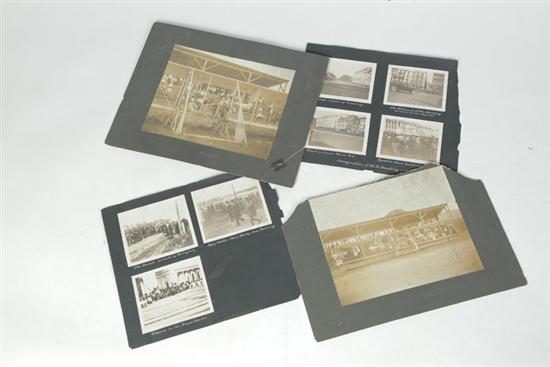 Appraisal: GROUP OF INTERESTING OLD PHOTOGRAPHS Approximately thirty photographs mostly late