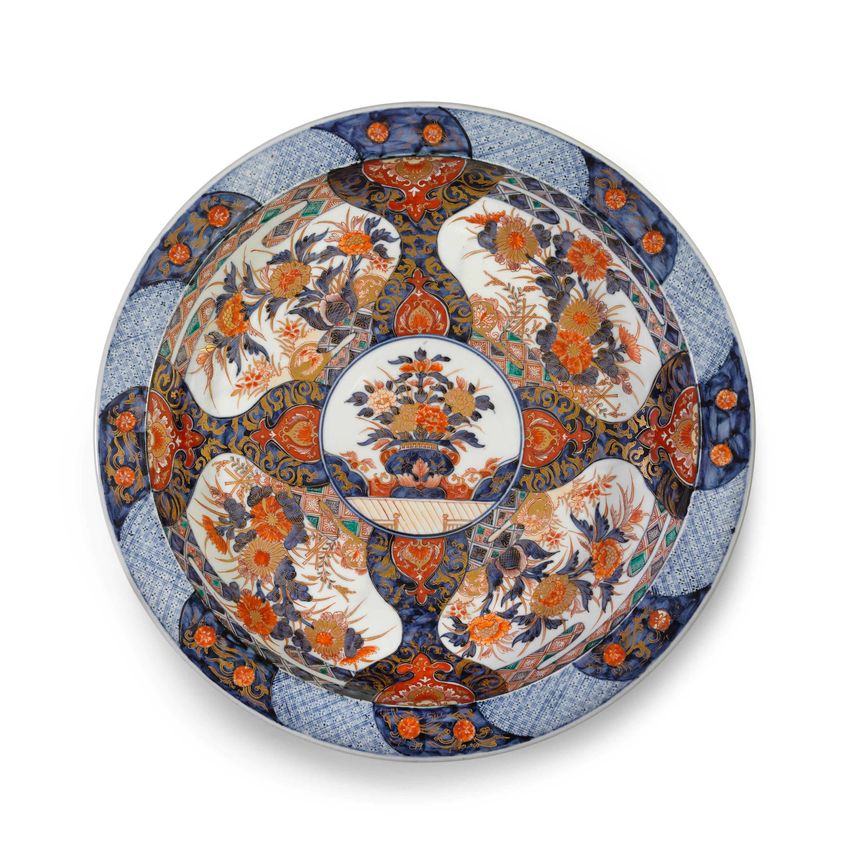 Appraisal: A LARGE JAPANESE IMARI CHARGER Edo period - th century