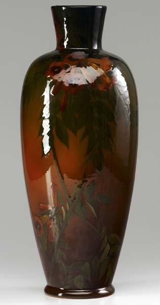 Appraisal: ROOKWOOD Standard Glaze tall and rare vase painted by Kataro