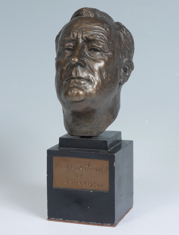 Appraisal: DAVIDSON Jo American - President Franklin D Roosevelt Bronze ''