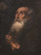 Appraisal: After Jose de Ribera C th Century Oil on canvas