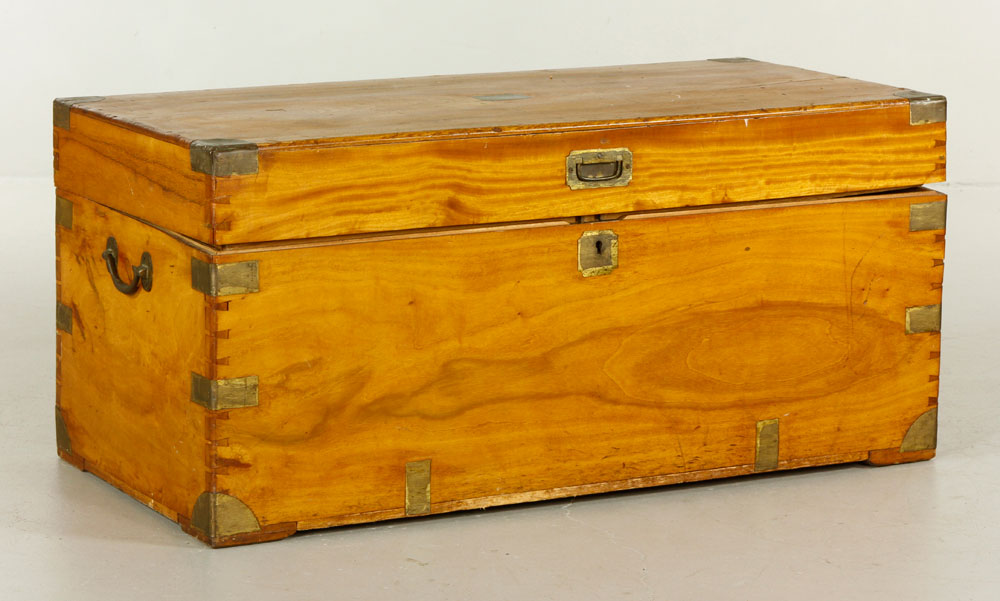 Appraisal: - th C Chinese Camphor Wood Chest Early th century