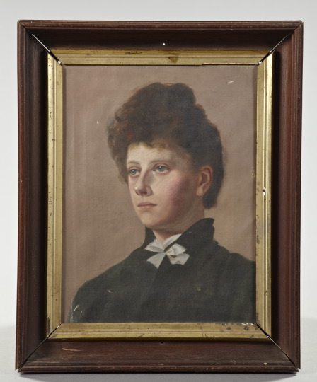 Appraisal: Boston School First Quarter th Century Portrait of a Woman