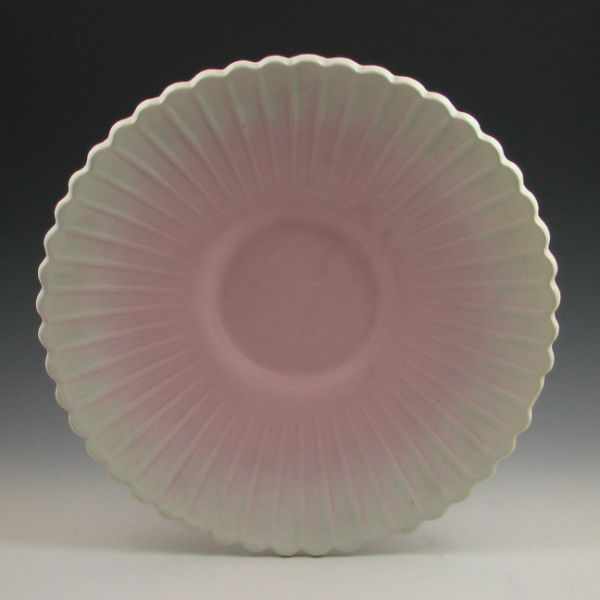 Appraisal: Weller Lavonia console bowl Unmarked Mint '' in diameter