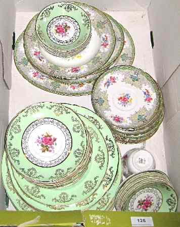 Appraisal: A collection of Shelley fine bone china in a Georgian