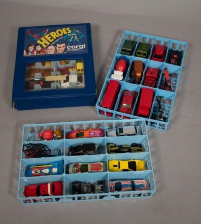 Appraisal: Grouping of Corgi Junior toy cars and a Corgi Junior