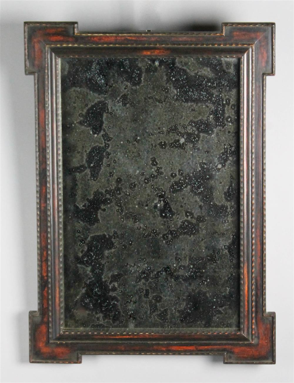 Appraisal: NETHERLANDISH BAROQUE STYLE FRAMED ACID ETCHED MIRROR th C style