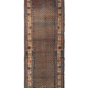 Appraisal: A Northwest Persian Wool Runner Early th Century feet inch