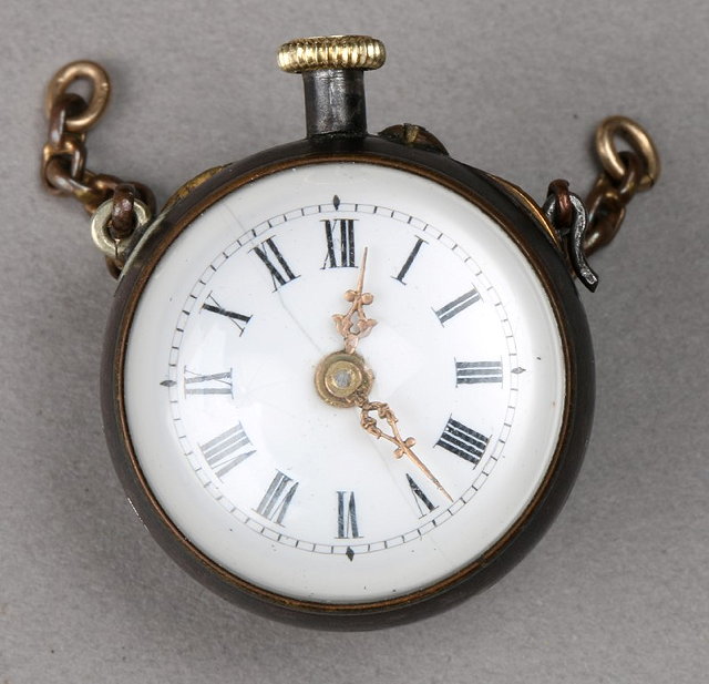 Appraisal: A LADIES POCKET WATCH in the form of a sphere