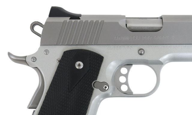 Appraisal: Kimber Stainless Pro Carry II pistol mm caliber barrel fixed