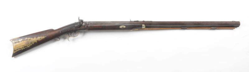 Appraisal: Signed A ndrew Wurflein Philadelphia target rifle or plains commercial