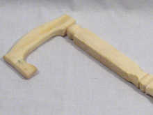 Appraisal: A sectional African ivory walking stick cane circa