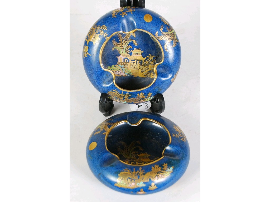 Appraisal: PAIR OF WILTSHAW AND ROBINSON CARLTON WARE 'KANG HSI' PATTERN