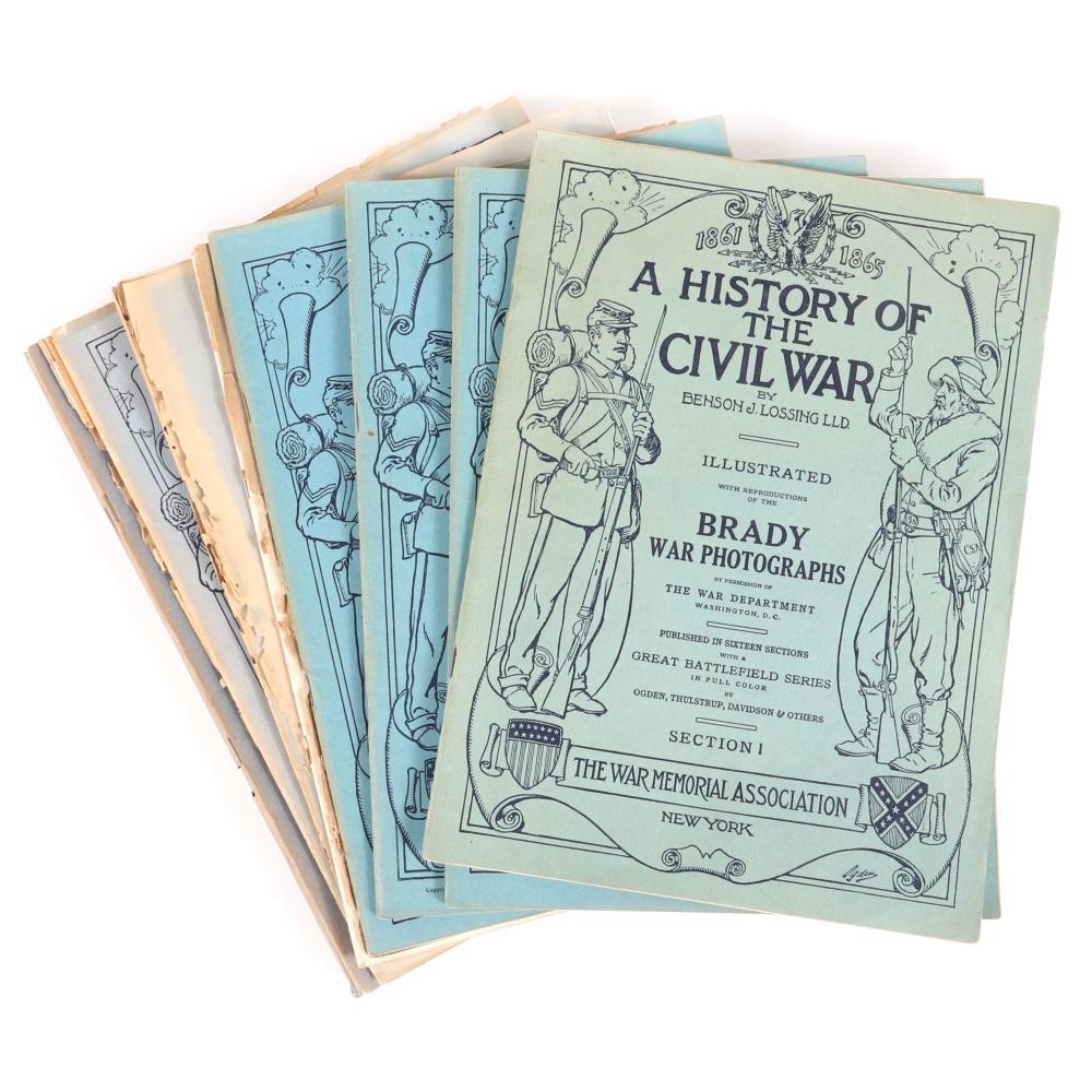 Appraisal: COMPLETE VOL SET A HISTORY OF THE CIVIL WAR -