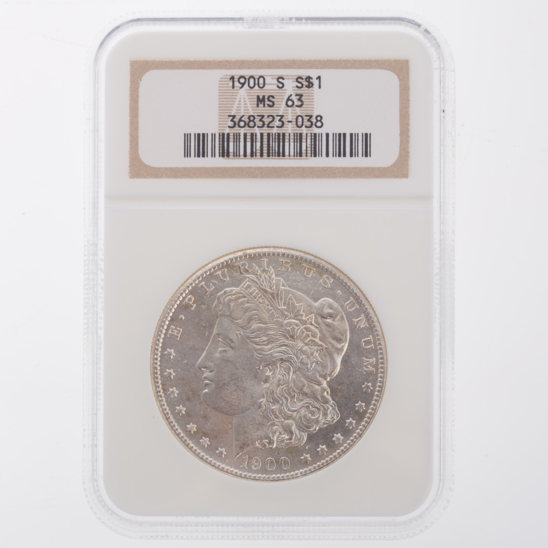 Appraisal: US -S NGC MS Morgan Dollar -S NGC MS