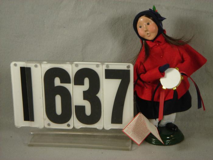 Appraisal: Byers Choice Ltd The Carolers Salvation Army Girl with tambourine