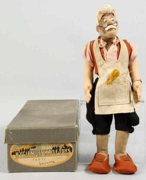 Appraisal: Cloth Chad Valley Disney Geppetto Figural Doll Description Cloth doll