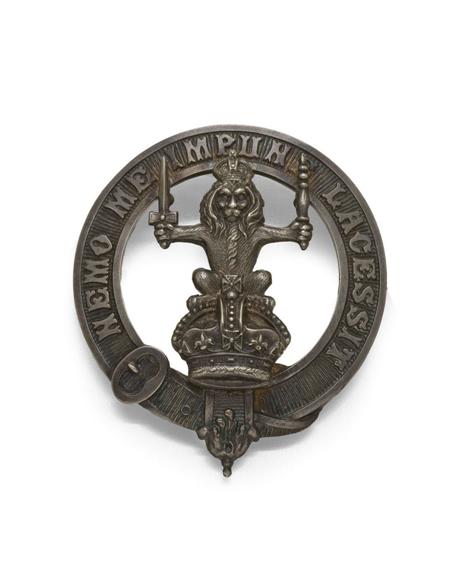 Appraisal: Ballater - a Scottish provincial Balmoral Highlanders cap badge by