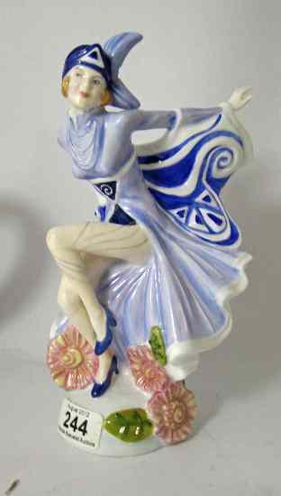 Appraisal: Royal Doulton Prestige Figure Butterfly Ladies Holly Blue HN