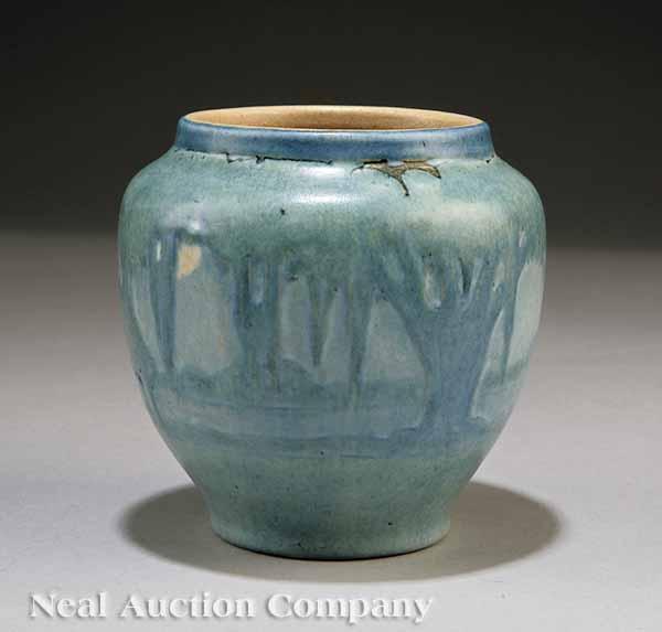 Appraisal: A Newcomb College Art Pottery Matte Glaze Vase decorated by