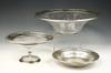 Appraisal: SILVER LOT - Three piece lot of sterling - Compote