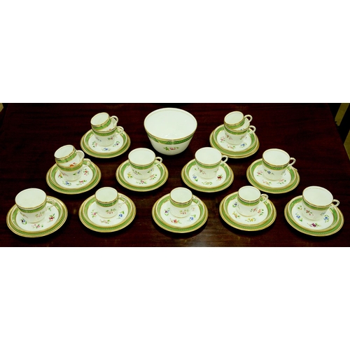 Appraisal: A Brown-Westhead Moore Co bone china tea and coffee service