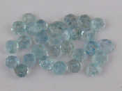 Appraisal: A quantity of loose aquamarine beads approx carats beads approx