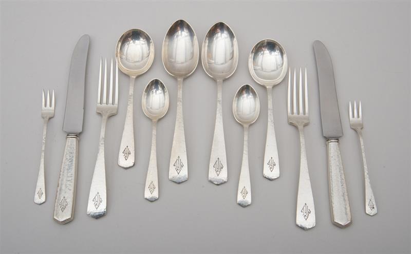 Appraisal: INTERNATIONAL SILVER CO STERLING SILVER FLATWARE SERVICE FOR TWELVE IN