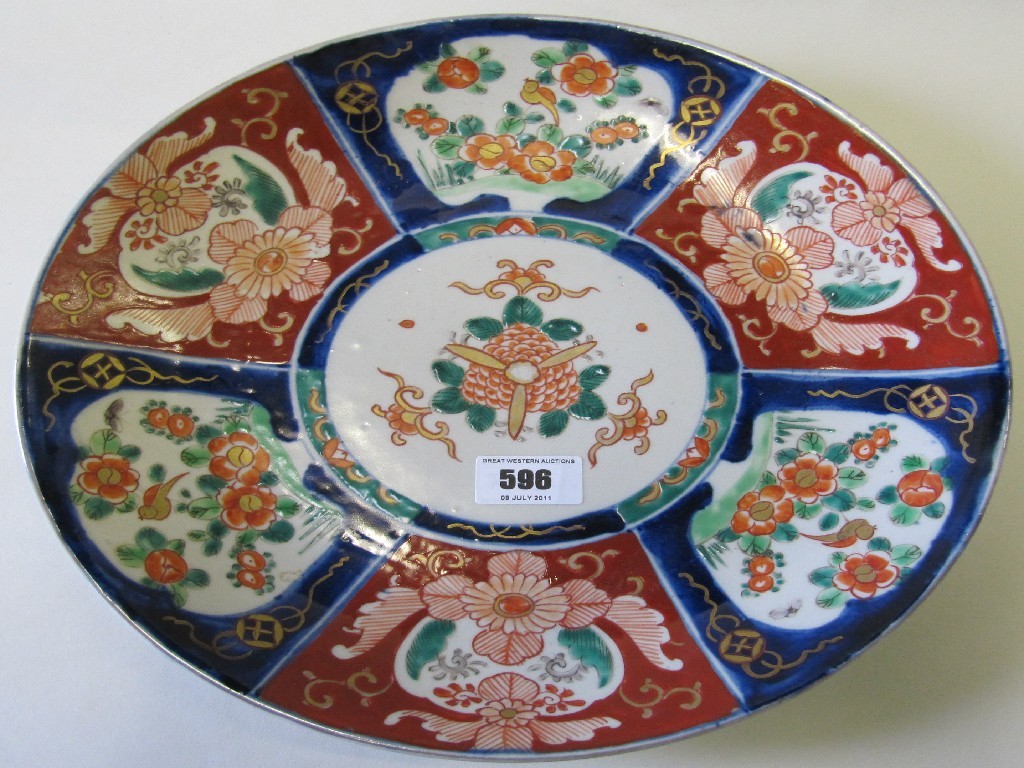 Appraisal: Japanese Imari wall plate