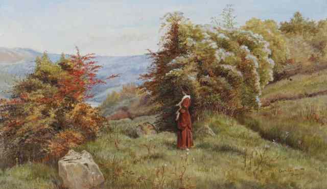 Appraisal: LINNIE WATT fl - 'October on the Downs' signed and