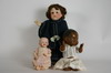 Appraisal: DOLLS - Lot of three including an Nippon bisque swivel