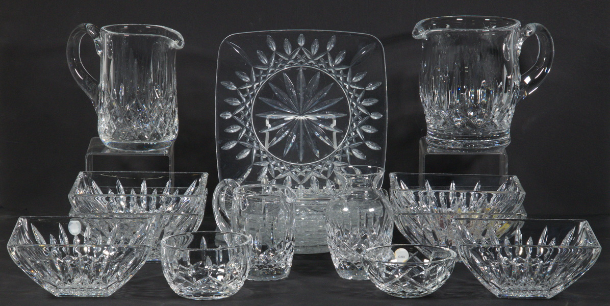 Appraisal: PCS WATERFORD CUT CRYSTAL Group of Pieces of Waterford Irish