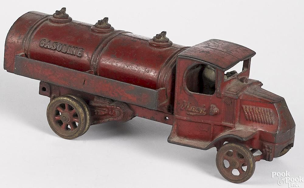 Appraisal: Arcade cast ion Mack Gasoline tanker truck Arcade cast iron